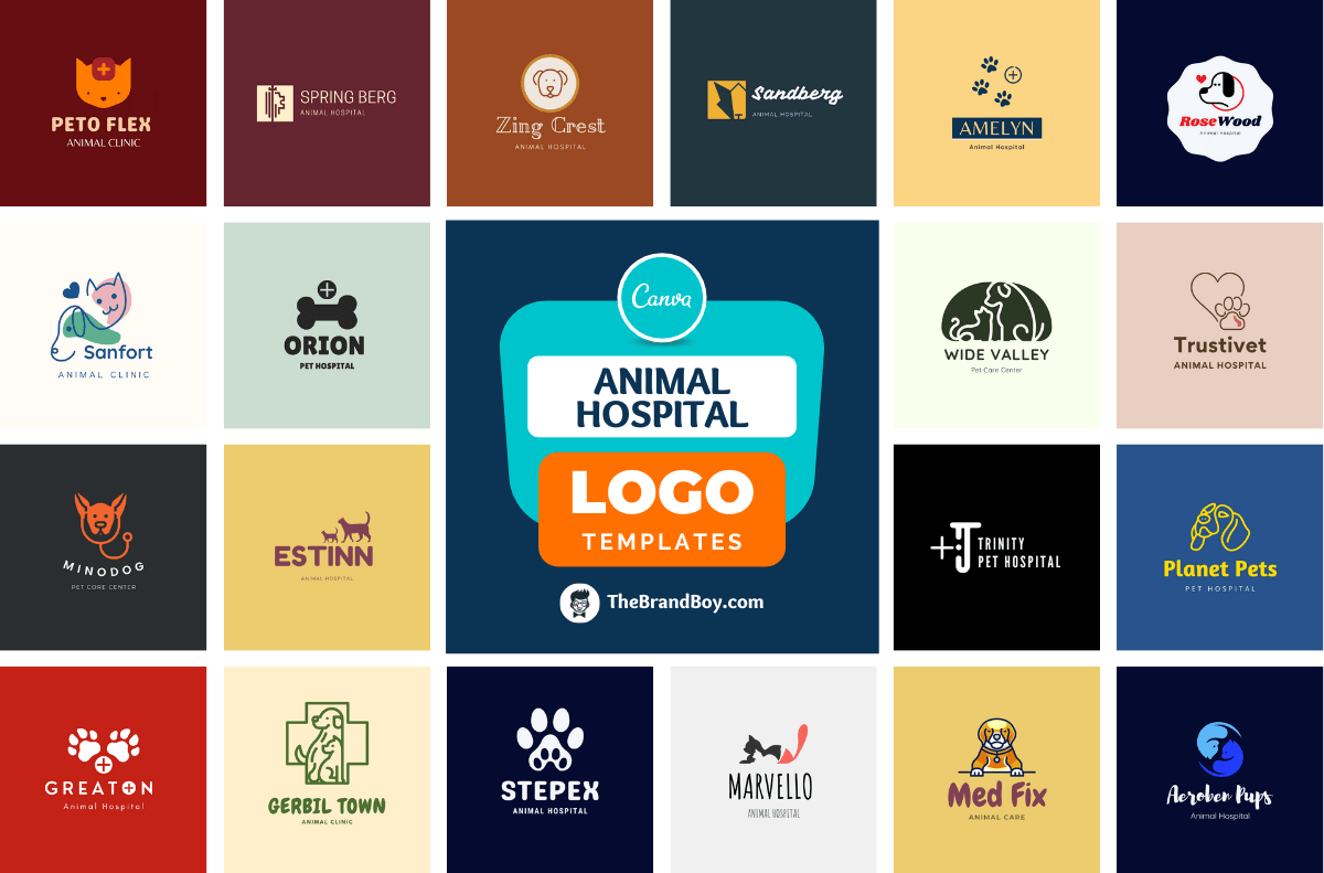 30+ Animal Hospital Logo Templates