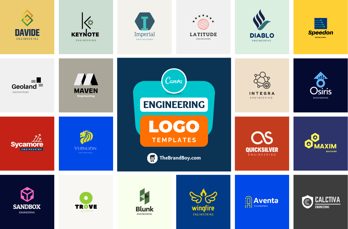 30+ Engineering Logo Ideas - BrandBoy