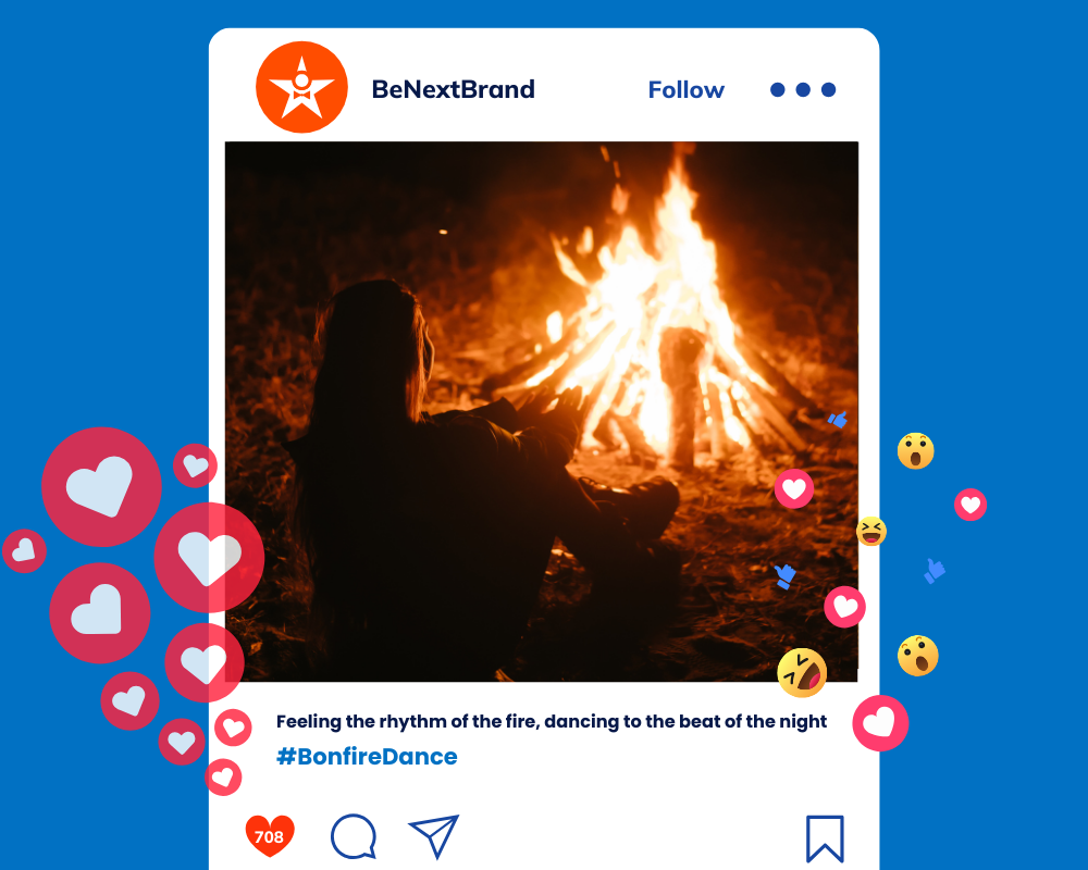 Bonfire Captions for Instagram