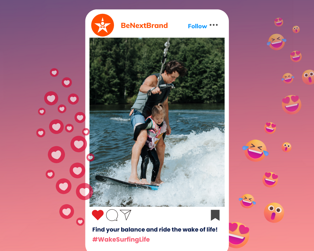 Wake surfing Captions for Instagram